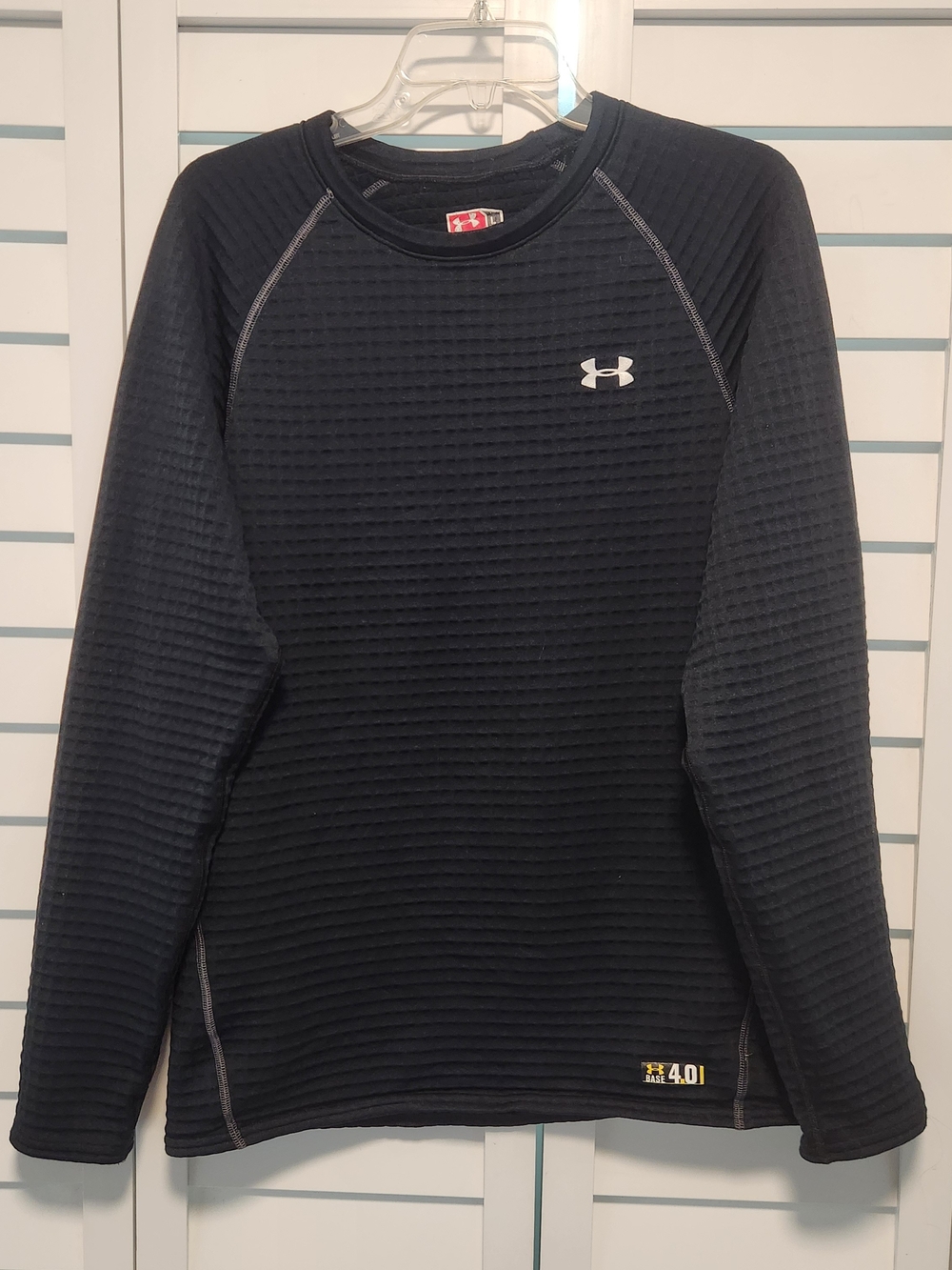Under Armour Black Long Sleeve Thermal Crew